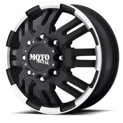 Moto Metal MO963, 16x6 Wheel with 8 on 170 Bolt Pattern - Black - MO96366087799